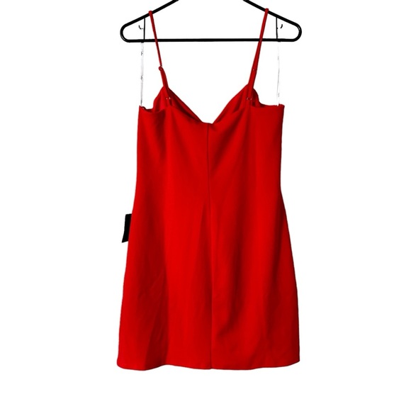 NWT Lulu’s Star of the Scene Red Sleeveless Bodycon Mini Dress XL - Picture 3 of 10